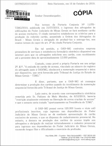 NOTA DE ESCLARECIMENTO
