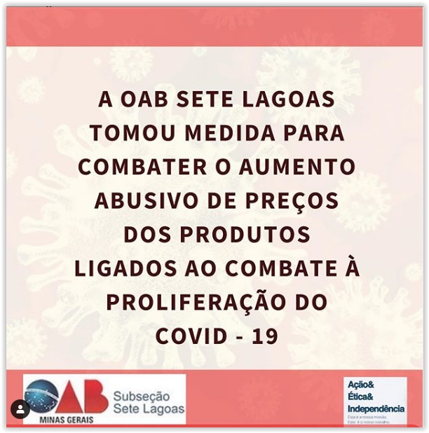 Ofício acerca do AUMENTO ABUSIVO DE PREÇOS 