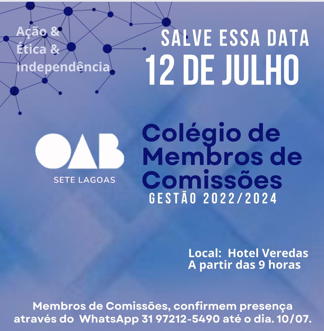 O importante encontro de comissões temáticas de nossa Subseção ocorreu em 12/07